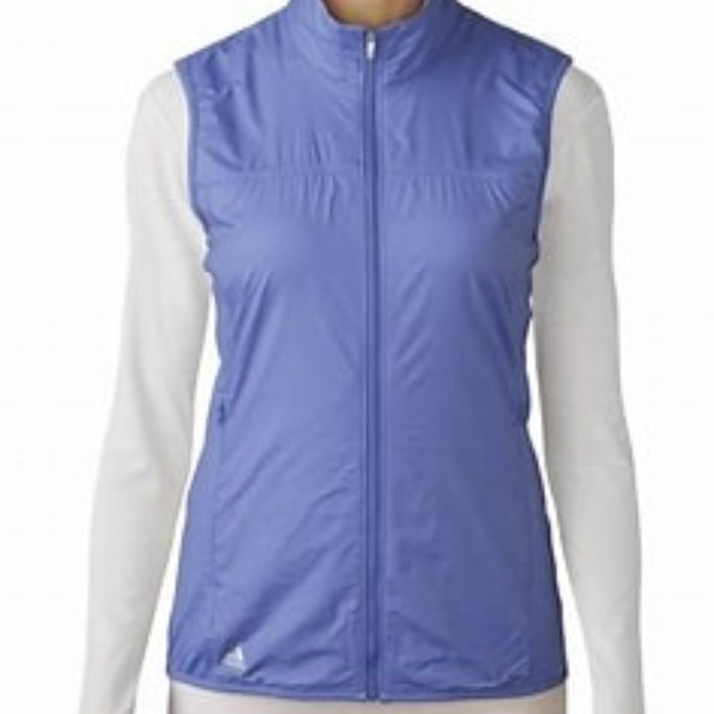 Adidas CLIMAPROOF WIND Vest Lavender Size M NWT